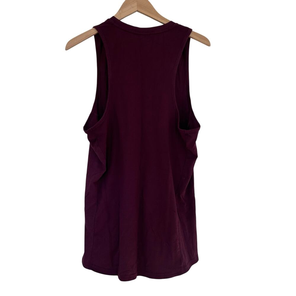 Gymshark Burgundy Sleeveless Tank - Picture 4 of 4